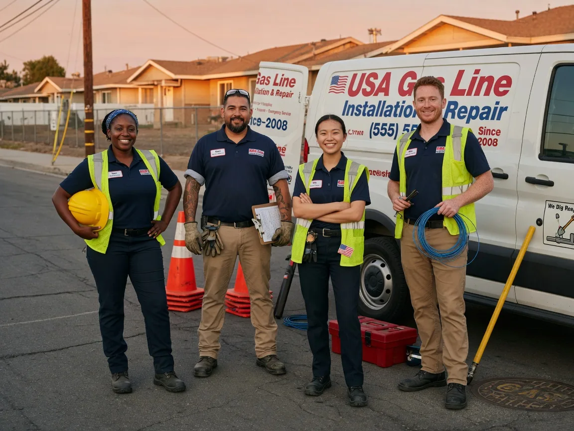 Gas Line Installation company in Kinsley, KS